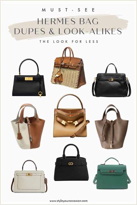 hermes birkin dupe bag|Birkin Bag dupe alternative.